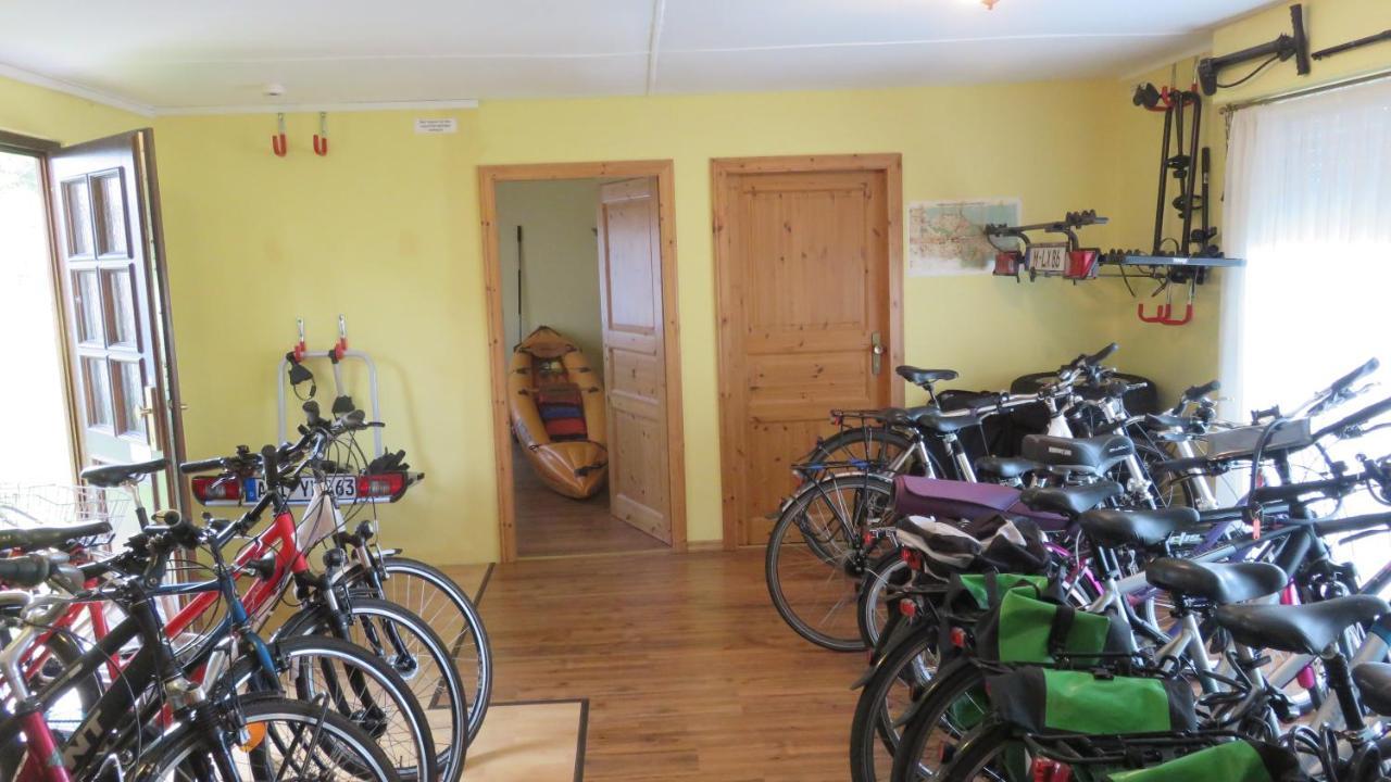 Hotel Garni Nussbaumhof Uckeritz Esterno foto