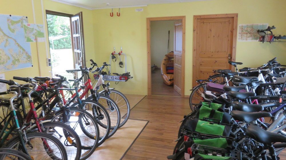 Hotel Garni Nussbaumhof Uckeritz Esterno foto