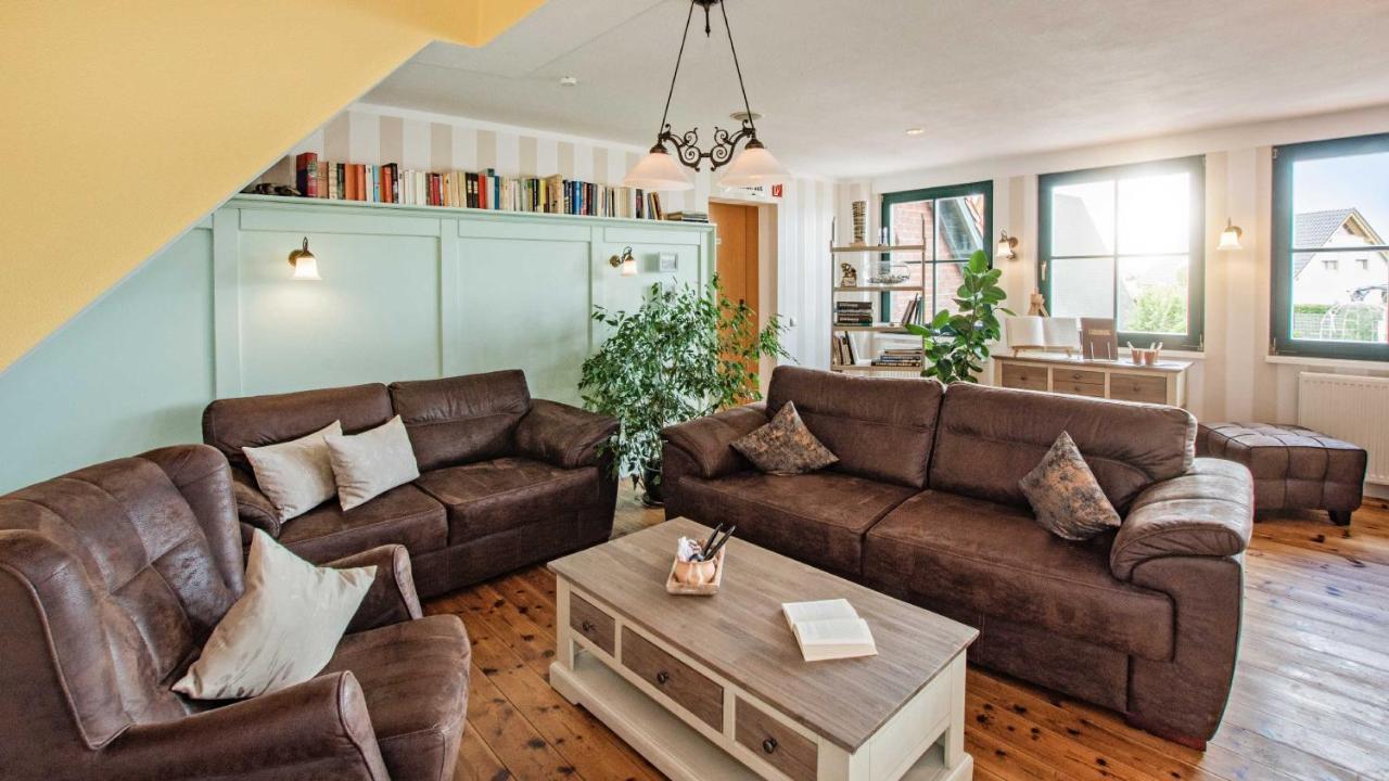 Hotel Garni Nussbaumhof Uckeritz Esterno foto